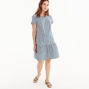 Universal Standard X J Crew Gingham Dress in 2X
